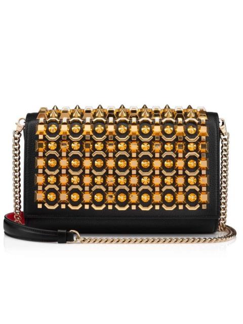 Christian Louboutin Paloma Clutch BLACK/GOLD-GOLD