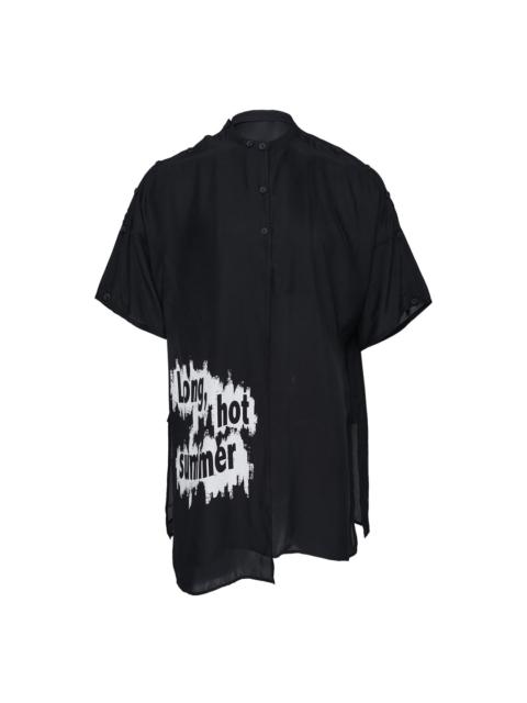 Yohji Yamamoto Double Covered Short Sleeve Shirt