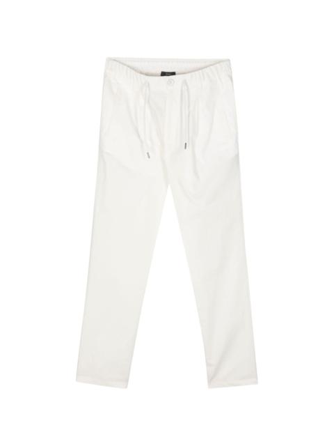 Herno drawstring tapered trousers