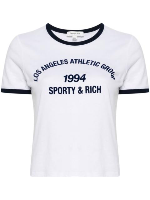 Sporty & Rich text-print T-shirt