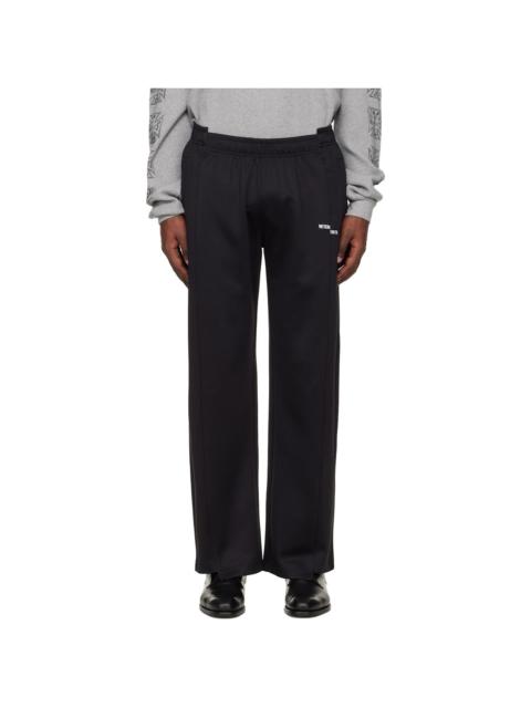 VETEMENTS Black Cut-Up Athletic Sweatpants