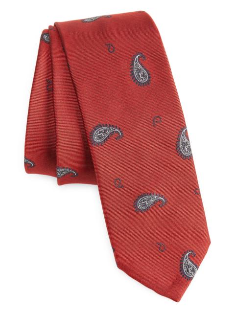 Thom Browne Paisley Silk Tie