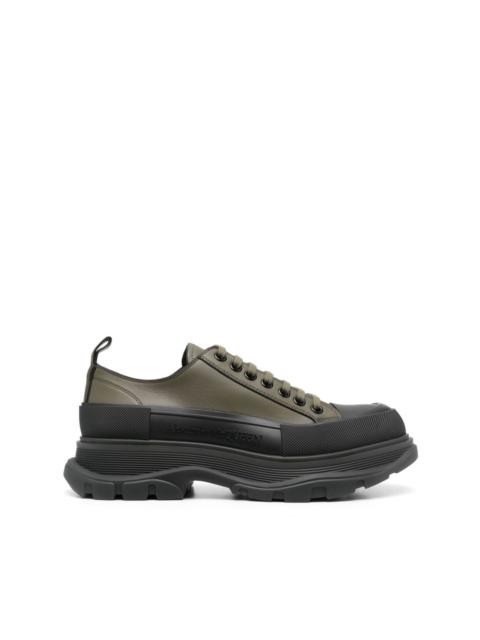 Alexander McQueen Tread Slick leather sneakers