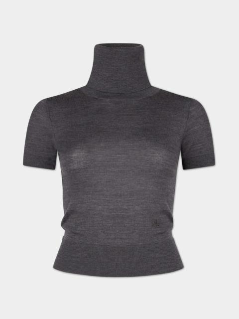 DSQUARED2 D2 UPSIDE DOWN SHORT SLEEVE TURTLENECK PULLOVER