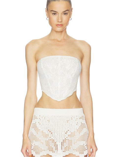 HAELO Feather Lace Corset