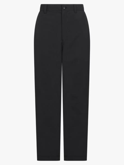 COTTON RAMIE PANT | BLACK