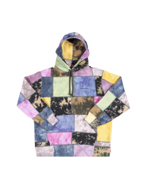 Supreme Patchwork Tie Dye Hooded Sweatshirt 'Tie Dye'