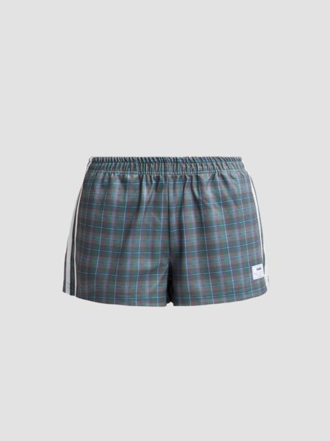 Ksubi Women's Derby Hunter Plaid Shorts - Green