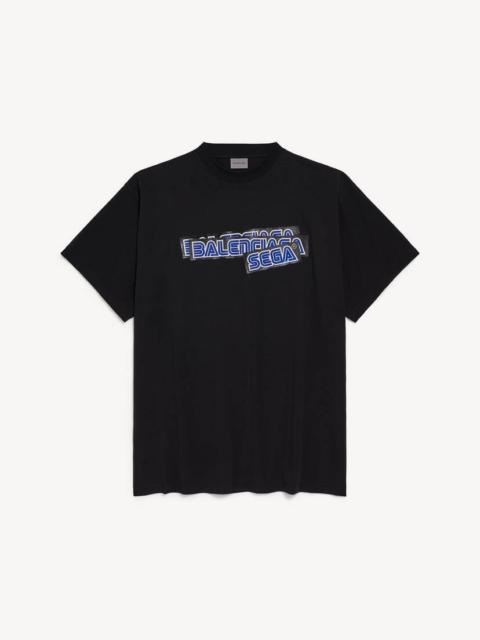 BALENCIAGA Men's Balenciaga | Sega Oversized T-shirt in Black