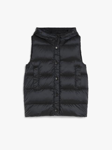Max Mara JSOFT Reversible water-repellent canvas gilet
