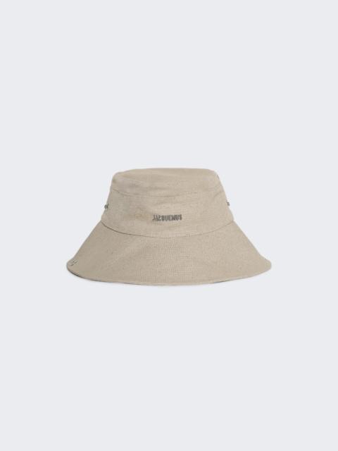 JACQUEMUS The De-nîmes Bucket Hat Off-white