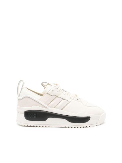 Rivalry panelled leather sneakers