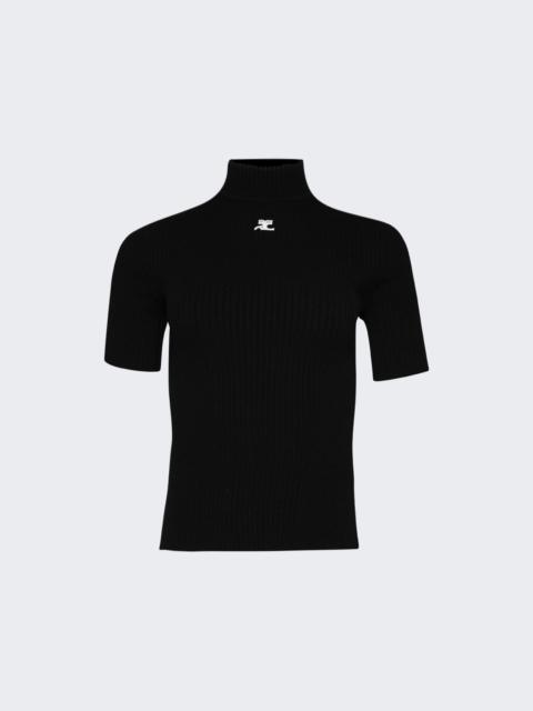 courrèges Reedition Knited Top Black