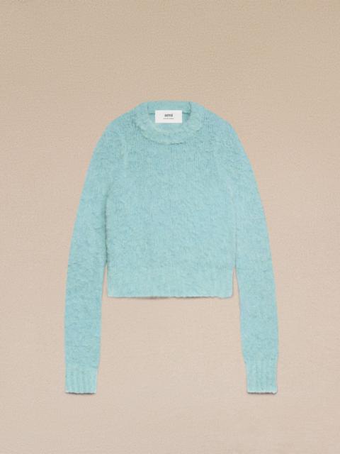 AMI Paris Brushed Alpaca Sweater