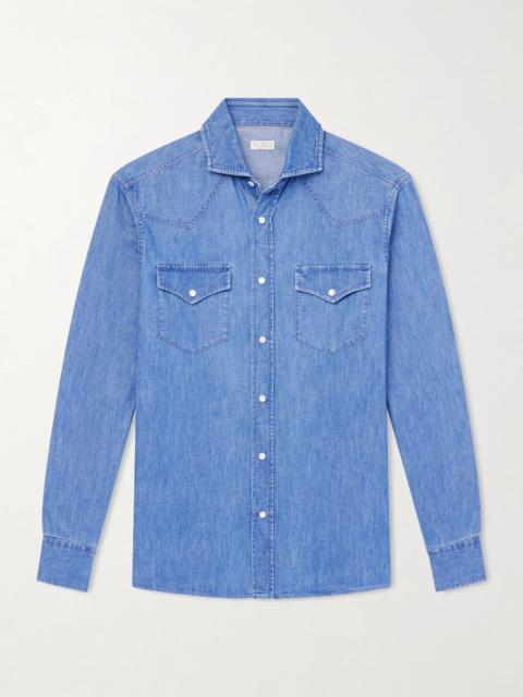 Brunello Cucinelli Denim Shirt