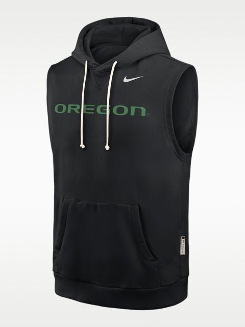 Nike Oregon Sideline Men's Nike Dri-FIT College Sleeveless Pullover Hoodie