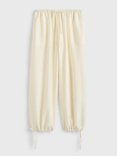 TOTEME Parachute trousers off-white
