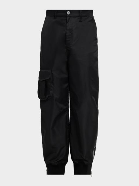 Simone Rocha Men's Ankle Zip Pocket Trousers