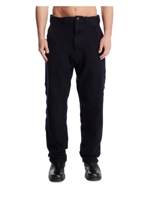 Comme des Garçons SHIRT Blue Wool Trousers