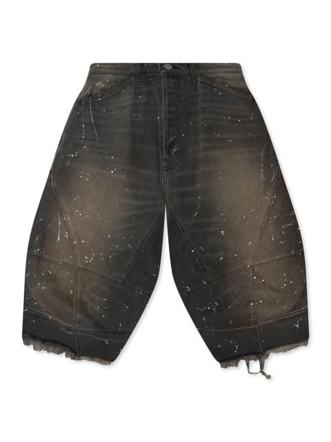 SATOSHI NAKAMOTO ACID RAIN SHORT - BLACK