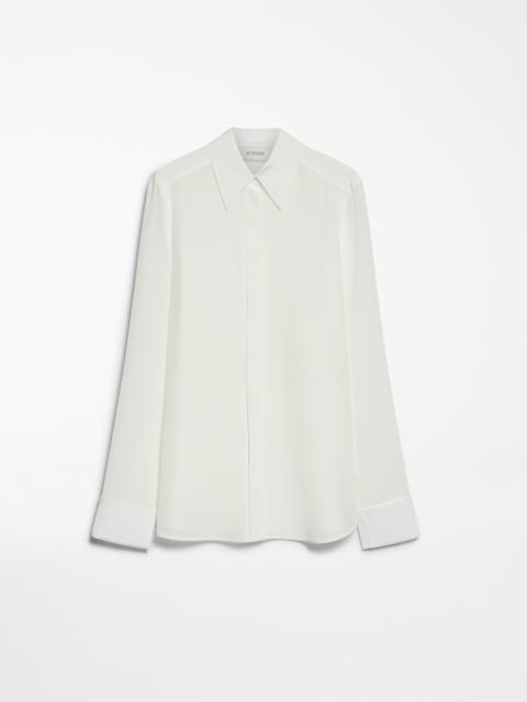 LELIA Slim-fit silk shirt