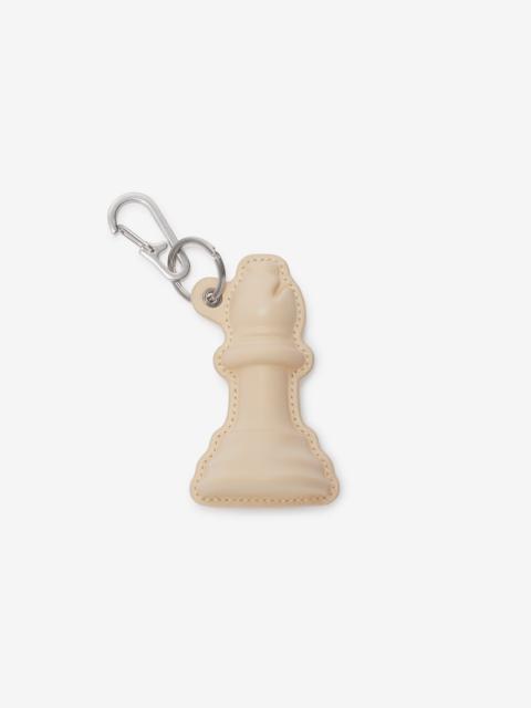 Burberry Leather Chess Charm