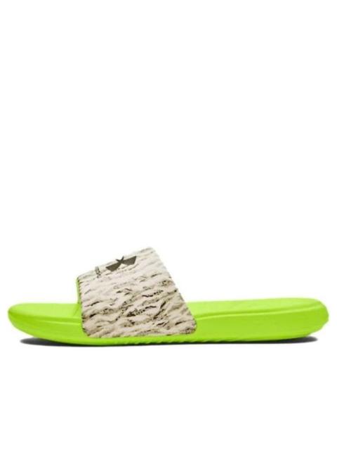 Under Armour Under Armour Ansa Graphic Slide 'Lime Surge Tiger Camo' 3024434-111