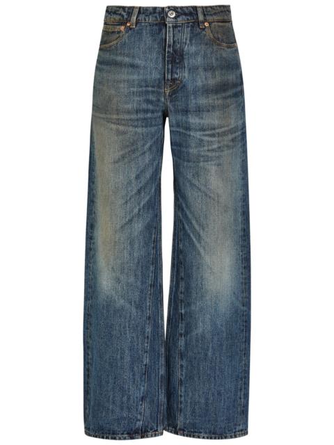 Our Legacy Our Legacy Treble Cut Wide-leg Denim Jeans