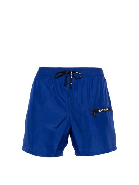 Balmain logo-print swimming shorts