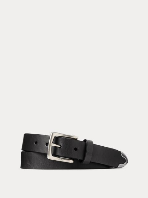 Polo Ralph Lauren Western Leather Dress Belt
