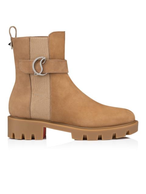 Christian Louboutin CL Chelsea Booty Lug Brown