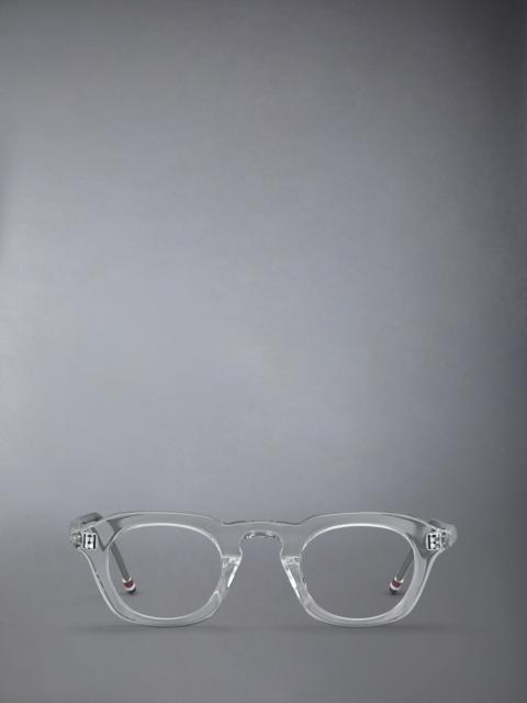 Thom Browne ACETATE OVAL EYEGLASSES
