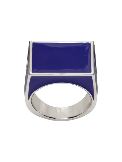 Blue Signet Ring