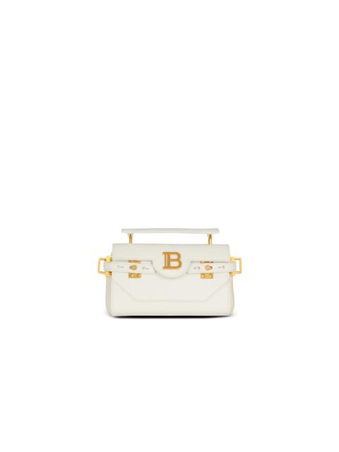 Balmain B-Buzz 19 monogram grained leather bag