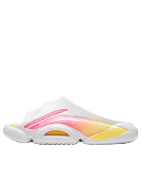 Li-Ning Li-Ning Bad Five Slides 'Standard White Fluorescent Mango Yellow' ABTW001-1