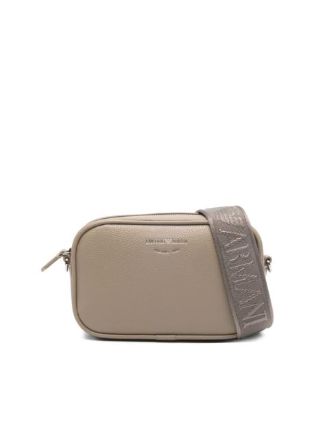 EMPORIO ARMANI logo-strap crossbody bag