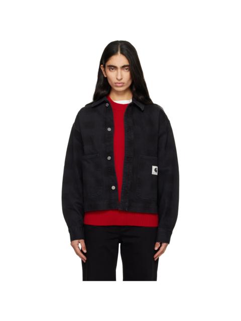 Carhartt Black Everson Denim Shirt Jacket