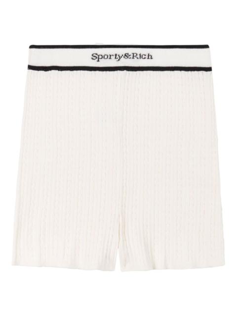 Sporty & Rich biker shorts