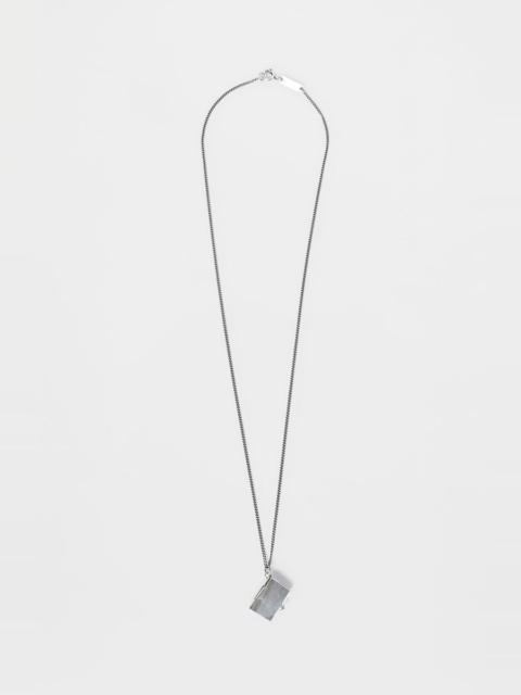 Ann Demeulemeester Jedo Book Pendant Necklace
