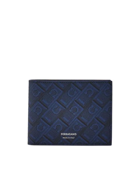 FERRAGAMO monogram print wallet