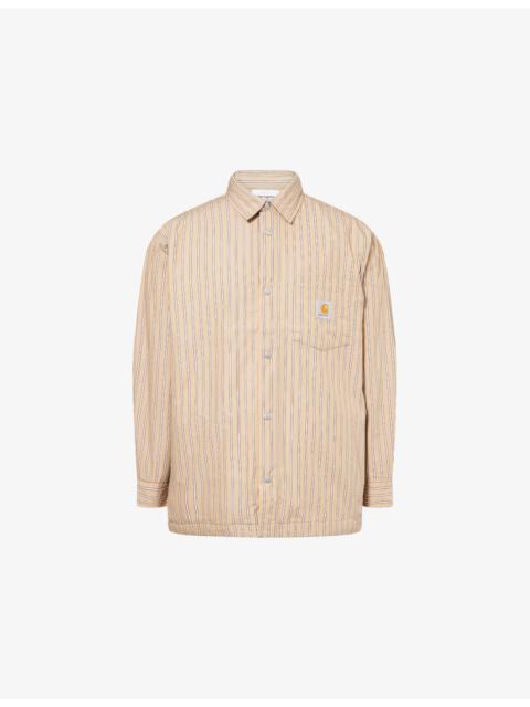 Carhartt Grimsby Padded Striped Cotton Shirt