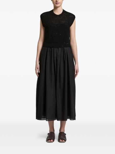 PESERICO sequin-embellished midi dress