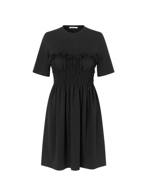 CECILIE BAHNSEN Valencia smocked jersey dress