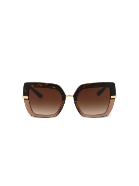 Dolce & Gabbana tortoiseshell-pattern sunglasses