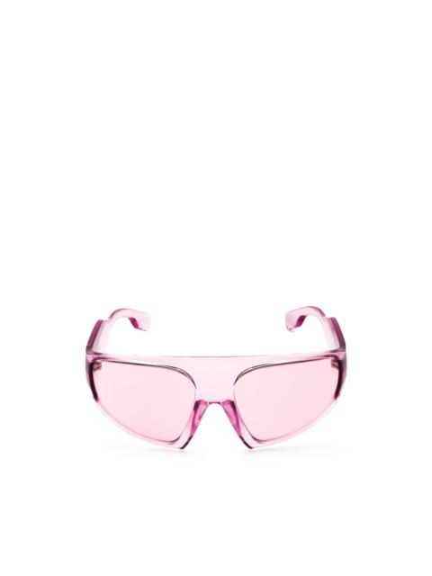 Burberry shield-frame sunglasses