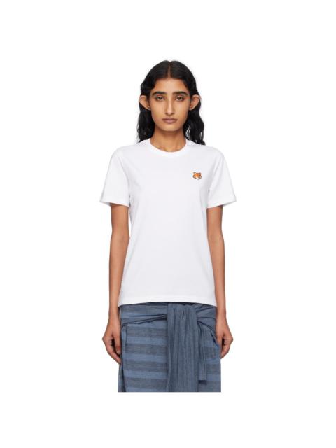 Maison Kitsuné White Fox Head T-shirt