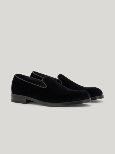 Canali BLACK VELVET SLIP-ONS