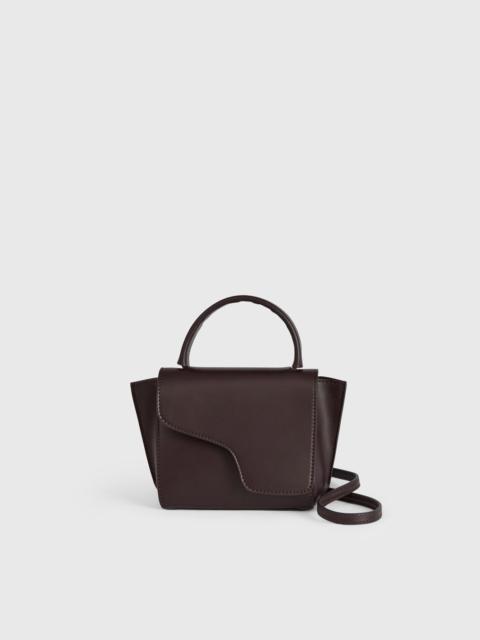 ATP ATELIER Montalcino Walnut Leather Mini handbag