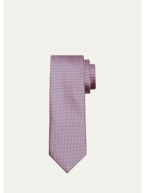 Brioni Men's Micro-Woven Silk Jacquard Tie