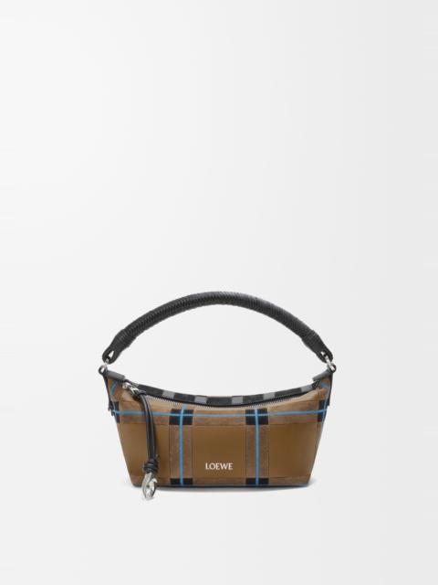 Loewe Cala Mini Bag in check intarsio